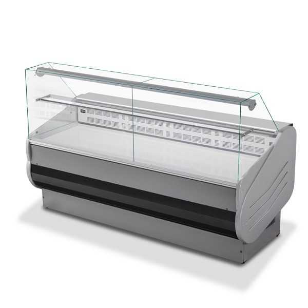 SALT HORIZONTAL REFRIGERATED SHOWCASE - STRAIGHT GLASS - DEPTH 90 cm