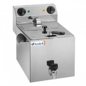 6 LITER ELECTRIC FRYER WITH DRAIN TAP