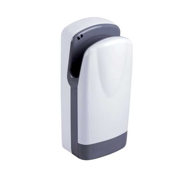 TWISTER ELECTRIC HAND DRYER WITH EPA11 WHITE ABS FILTER