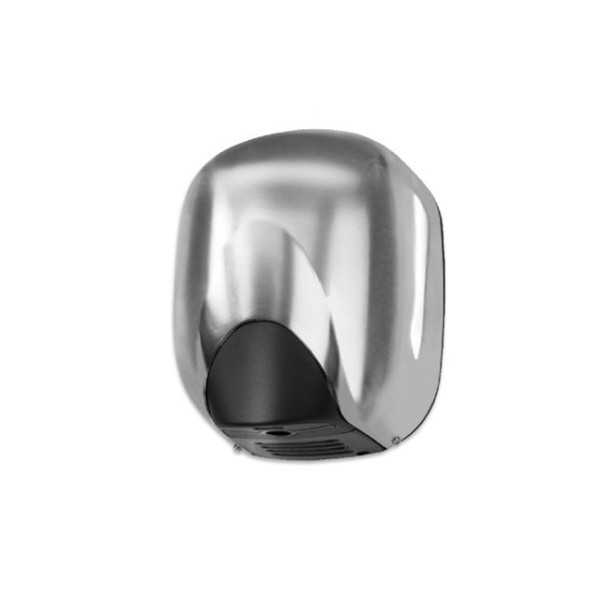 ZEFIRO HOT ELECTRIC HAND DRYER SATIN ALUMINUM WITH AIR KNIFE RESISTANCE