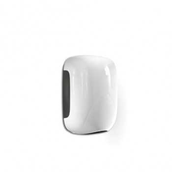 MINI ZEFIRO WHITE ELECTRIC HAND DRYER WITH AIR CONE WITH RESISTANCE