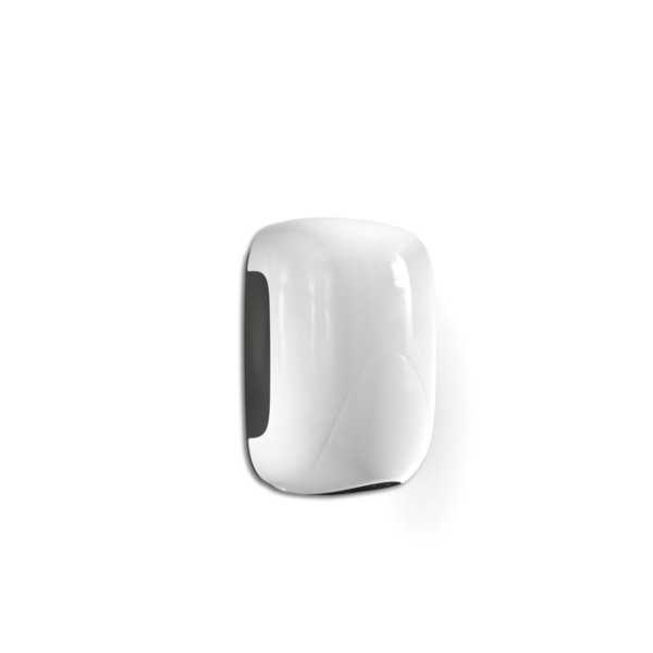 MINI ZEFIRO WHITE ELECTRIC HAND DRYER WITH AIR CONE WITH RESISTANCE