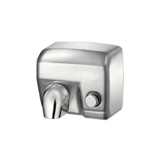 HAMET SATIN ELECTRIC HAND DRYER WITH BUTTON RESISTANCE