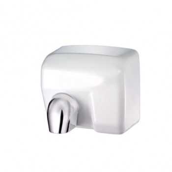 HAMET WHITE ELECTRIC HAND DRYER WITH AUTOMATIC ACTIVATION WITH RESISTANCE