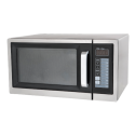 1000W digital microwave oven in stainless steel