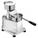 MANUAL ALUMINUM BURGER PRESS - 10 cm