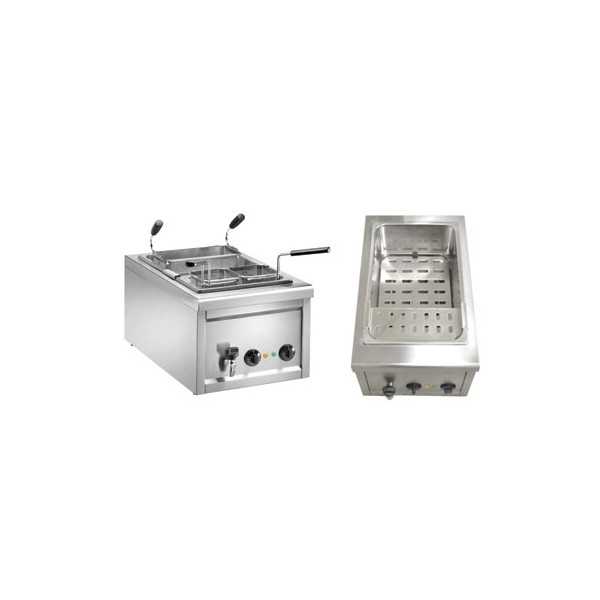 ELECTRIC STAINLESS STEEL PASTA COOKER 1 WELL 25 LITRES