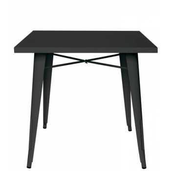 TABLE Painted metal structure 70 x 70 x H74 cm Mod. 972