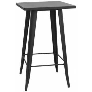 TABLE Painted metal structure 60 x 60 x H105 cm Mod. 1266