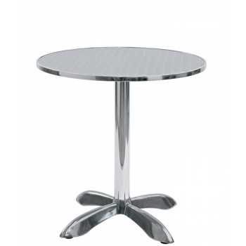 Round stainless steel TABLE Mod. 092