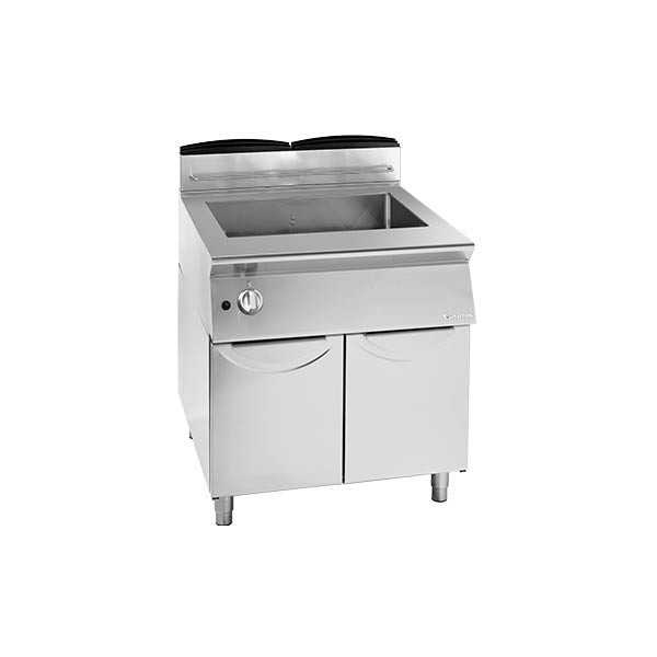 GAS FRYER ON MOBILE SINGLE TANK 44 Lt - L.80 x D.70 x H.90 cm