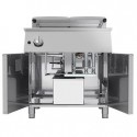 GAS FRYER ON MOBILE SINGLE TANK 44 Lt - L.80 x D.70 x H.90 cm