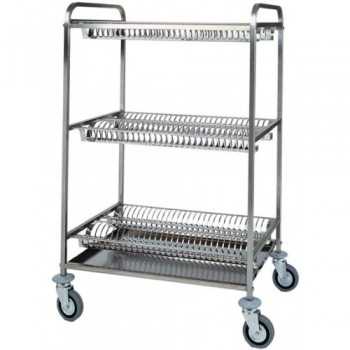 GLASS DRAIN TROLLEY