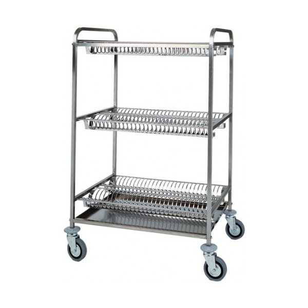 GLASS DRAIN TROLLEY