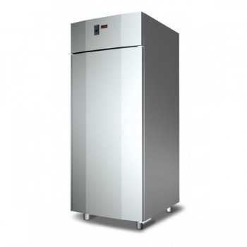 STAINLESS STEEL MONOBLOCK REFRIGERATED CABINET FOR ICE CREAM FOR 60x80 cm TRAYS - 900 L - Temperature -18/-25 °C