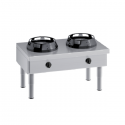 COUNTERTOP WOK COOKER WITH ADJUSTABLE FEET