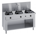 WOK KITCHEN ON CABINET WITH LEVER TAP