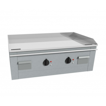 ELECTRIC BENCH TEPPANYAKI WITH BACKPLATE - CHROME PLATE