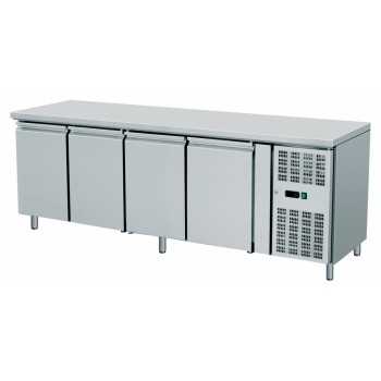 REFRIGERATED TABLE 4 DOORS DEPTH 60 cm