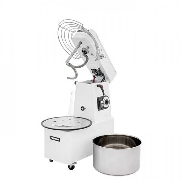 SPIRAL MIXER WITH TILTING HEAD WITH INCREASED SPEED - CAPACITY: 12 kg - 16 L