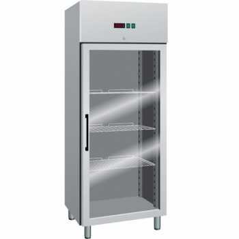 REFRIGERATED CABINET WITH GLASS DOOR - 650 L - TEMPERATURE -2/+8 °C