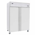 GREEN LINE REFRIGERATED CABINET WITH TWO DOORS 1240 L WITH WHEELS - TEMPERATURE 0/+8 °C