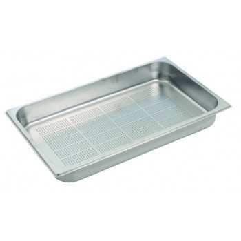 PERFORATED STAINLESS STEEL TRAY GN 1/1 - 53 x 32