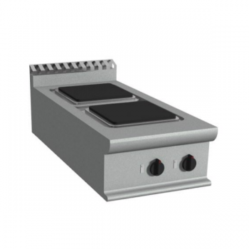 ELECTRIC COOKER WITH 2 COUNTER PLATES - L.40 x D.90 x H.27 cm