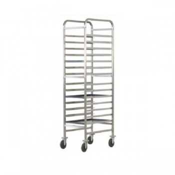 TROLLEY FOR ROTOR OVENS - 15 TRAYS