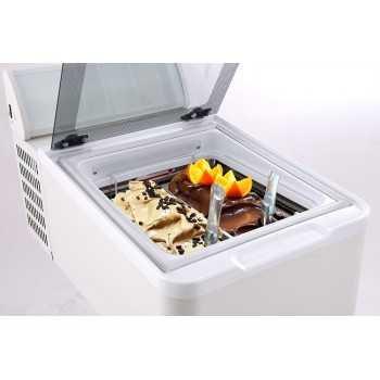 COUNTER ICE CREAM DISPLAY - MINI CREAM LINE - TEMPERATURE -22°/-10° C