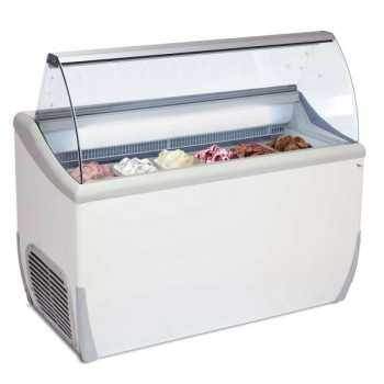 ICE CREAM CABINET WITH RESERVE - J EXTRA LINE - TEMPERATURE -20° / -15° C