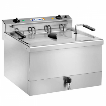 ELECTRIC FRYER 18 LITRE WITH DRAIN TAP