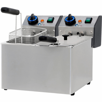 4+4 LITER ELECTRIC FRYER