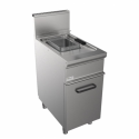 Gas Fryer with 1 13 Liter Well and Easy Line Internal Burners