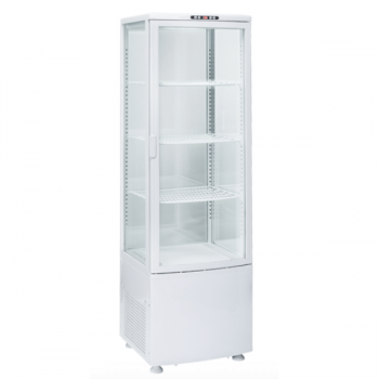 Refrigerated display with glass on 4 sides 235 liters - L.51