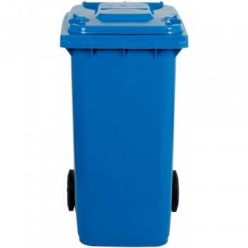 100 liter polyethylene recycling bin - L.54 x D.49 x H.85 cm