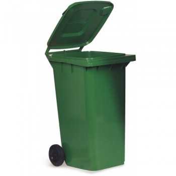 100 liter polyethylene recycling bin - L.54 x D.49 x H.85 cm