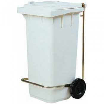 100 liter polyethylene recycling bin - L.54 x D.49 x H.85 cm