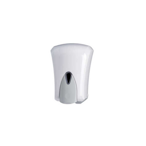 1 liter white ABS soap and sanitizing gel dispenser