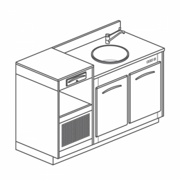 Refrigerated bar counter...