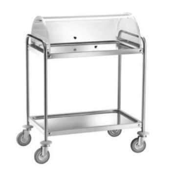 STAINLESS STEEL TROLLEY...