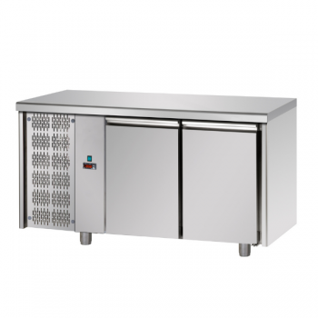 2 door freezer table with...