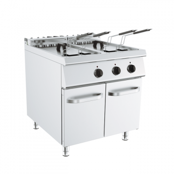 22 + 22 L electric fryer on...