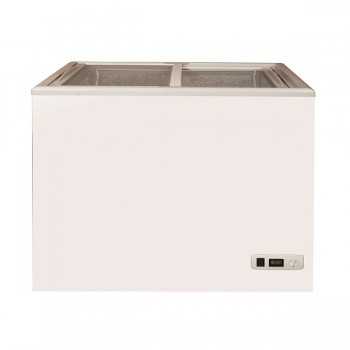 Chest freezer with sliding...