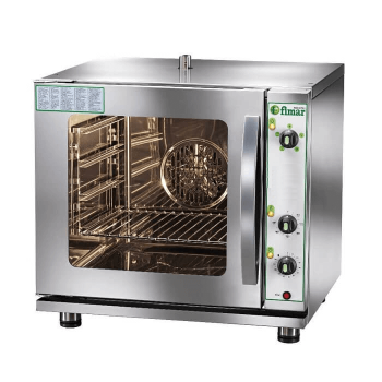 Gas convection oven with 4...