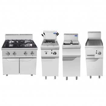 Complete gas kitchen kit,...