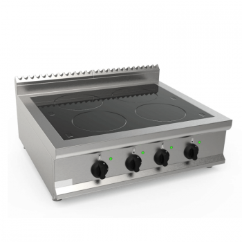 Induction cooker with 4...