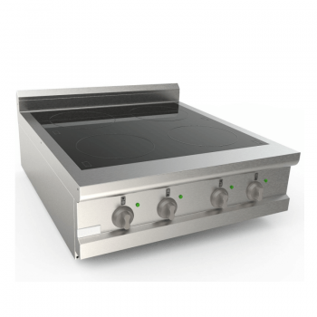 Induction cooker with 4...