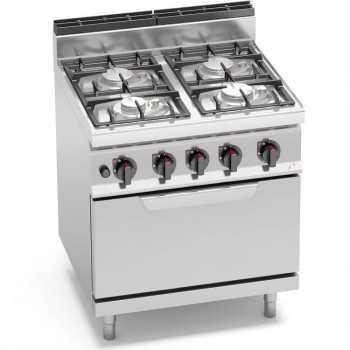 GAS COOKER WITH 4 BURNERS...