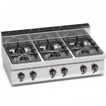 GAS STOVE 6 BURNERS TOP